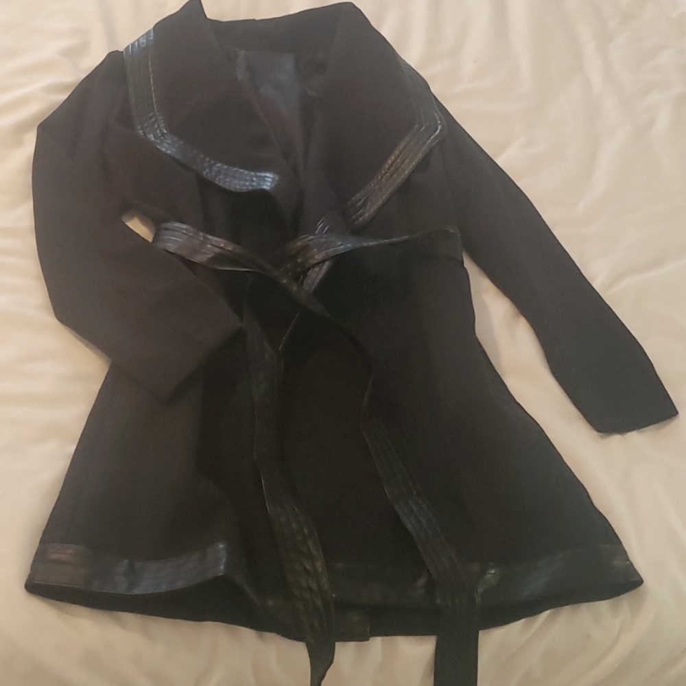 Black coat